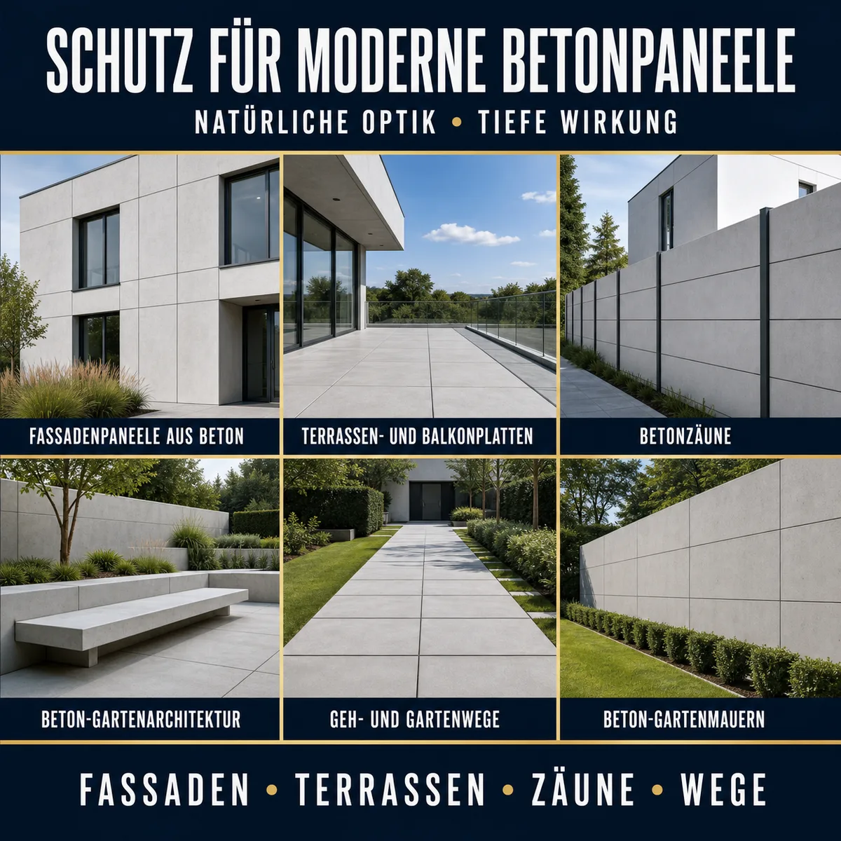 HYDROPROX Schutzschicht Betonpaneele