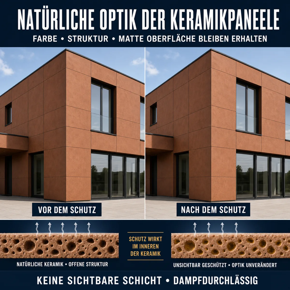 HYDROPROX Schutzschicht Keramikpaneele