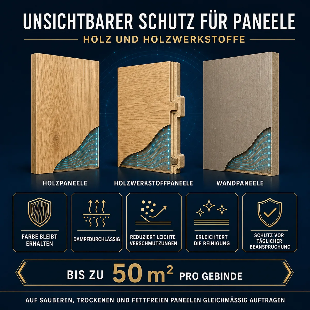 HYDROPROX Schutzschicht Paneele