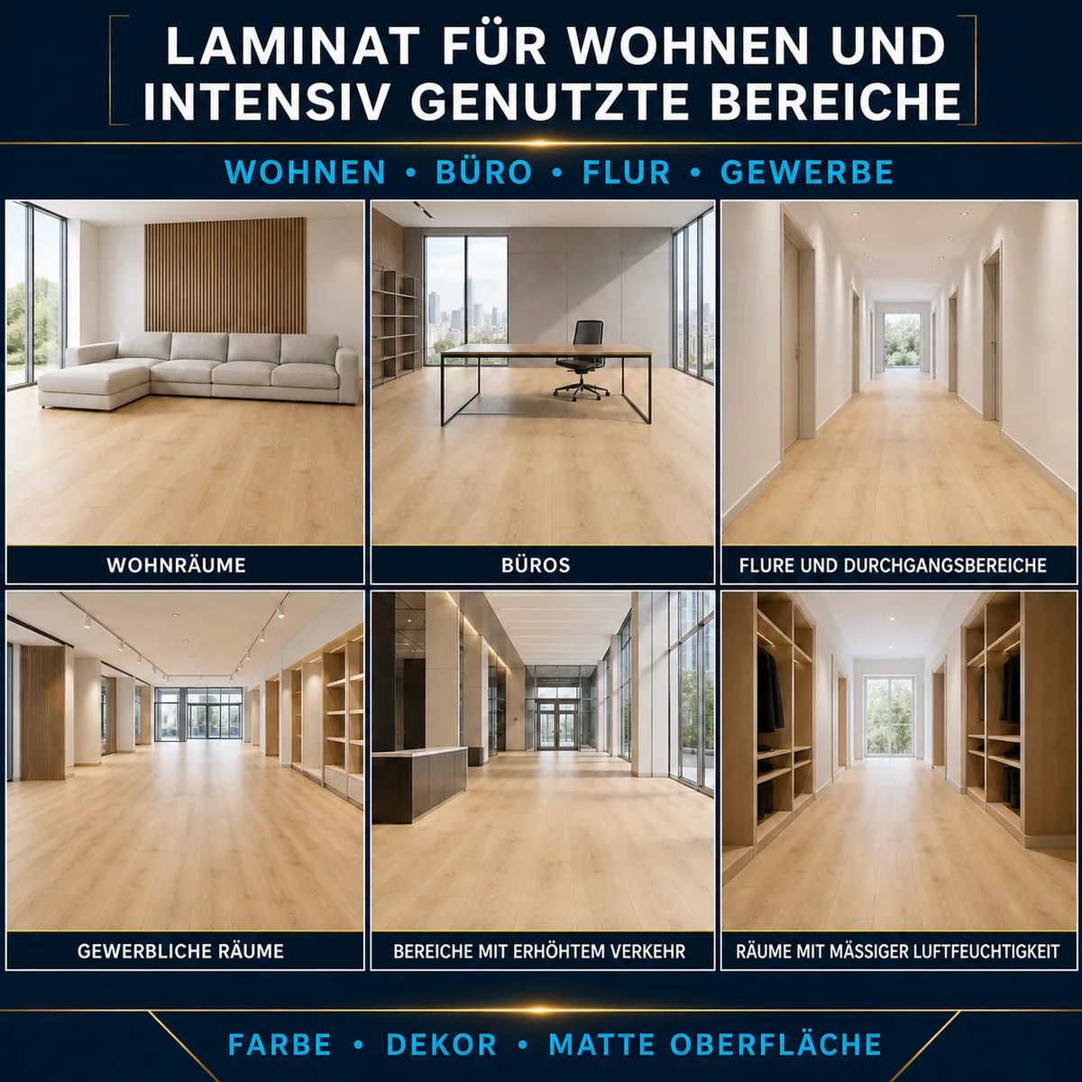 HYDROPROX Schutzschicht Laminatpaneele
