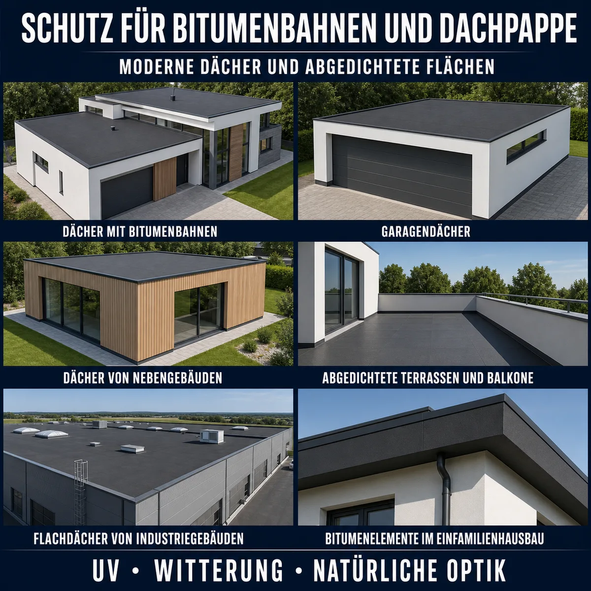 HYDROPROX Schutzschicht Bitumenbahn