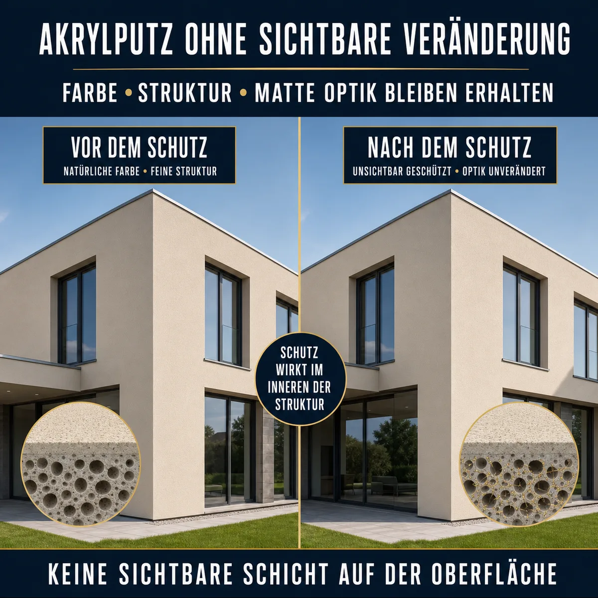 HYDROPROX Schutzschicht Acryl-Fassadenputz