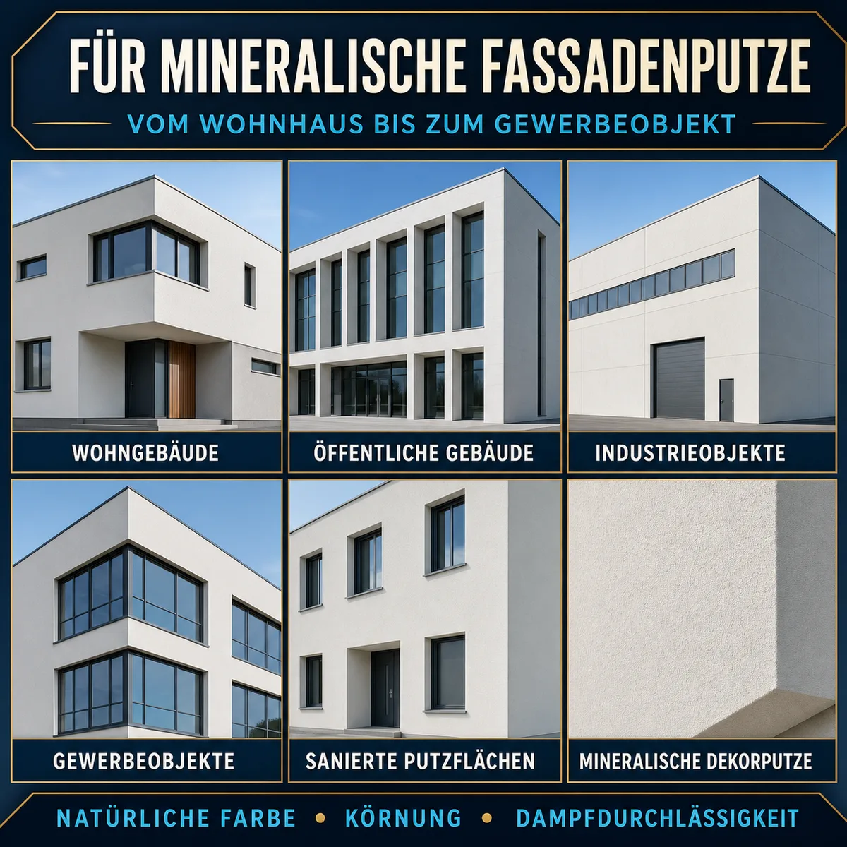 HYDROPROX Schutzschicht Mineralischer Fassadenputz