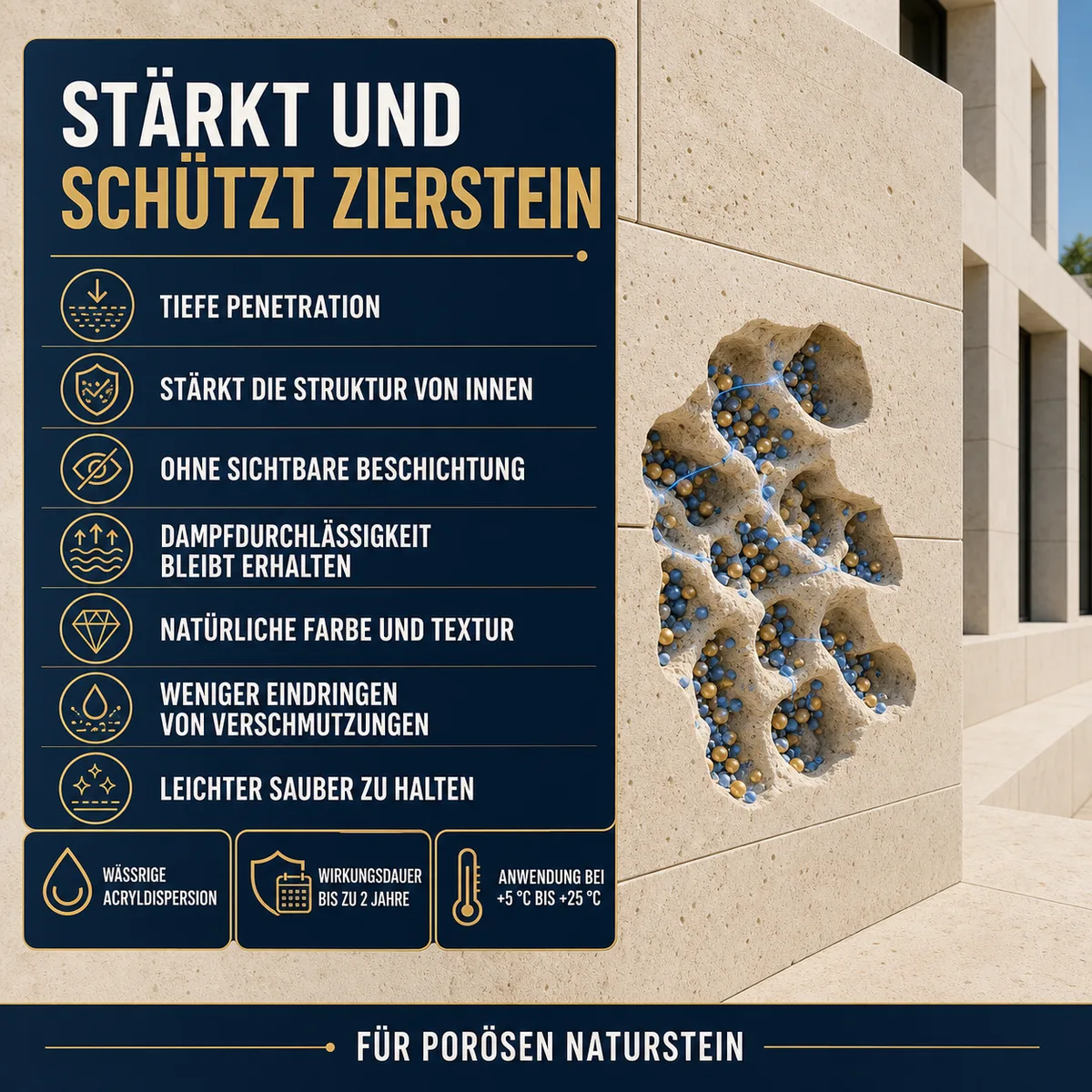 HYDROPROX Bindemittel für Ziersteine