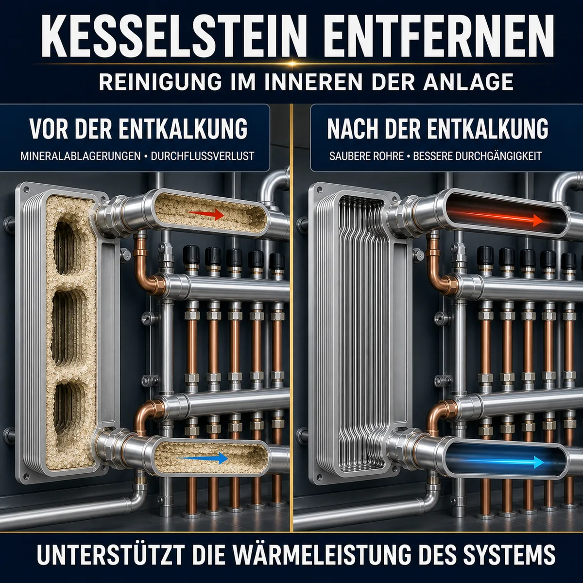 IZOMARK Entkalker für Badezimmer