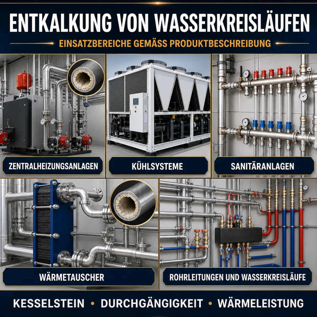 IZOMARK Entkalker für Badezimmer