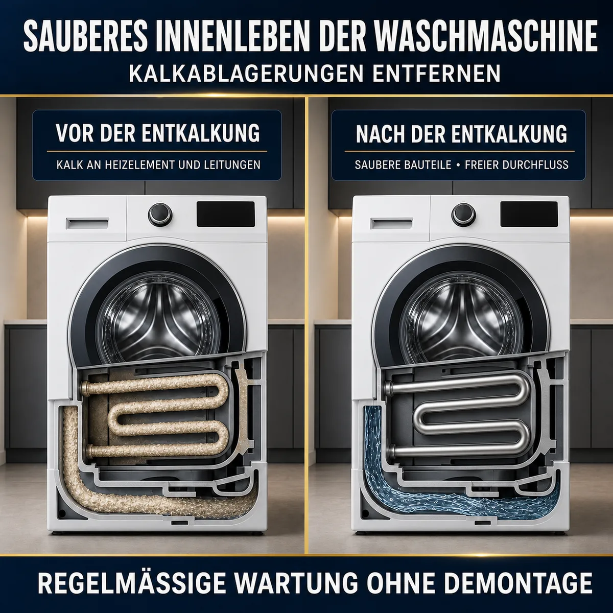 IZOMARK Entkalker für Waschmaschinen