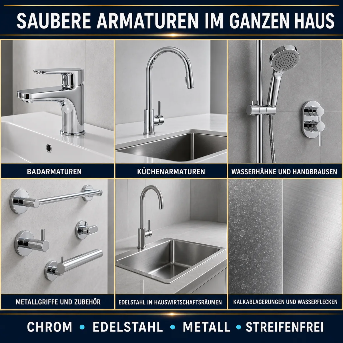 IZOMARK Reinigungsflüssigkeit Armatur