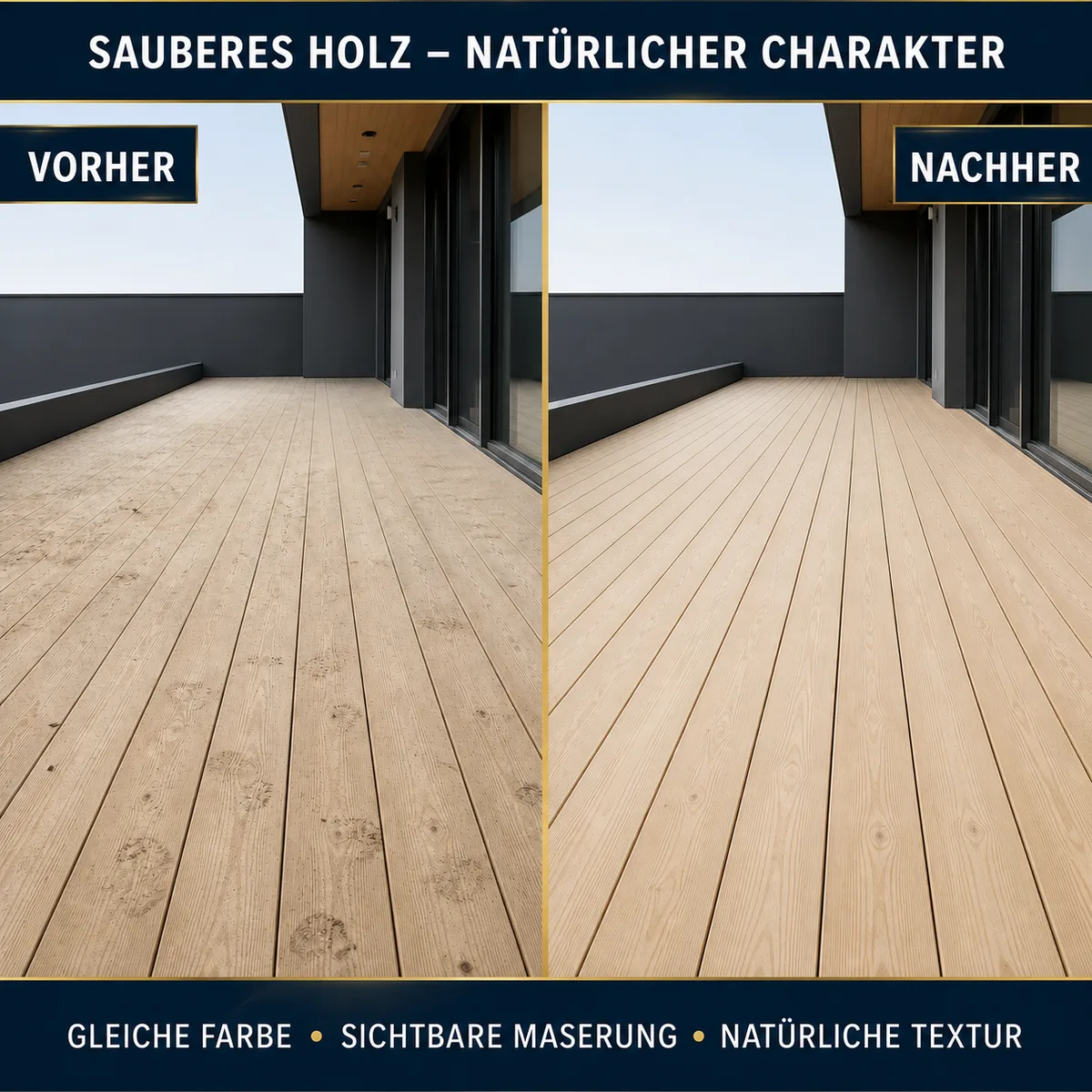 IZOMARK Reinigungsflüssigkeit Holz