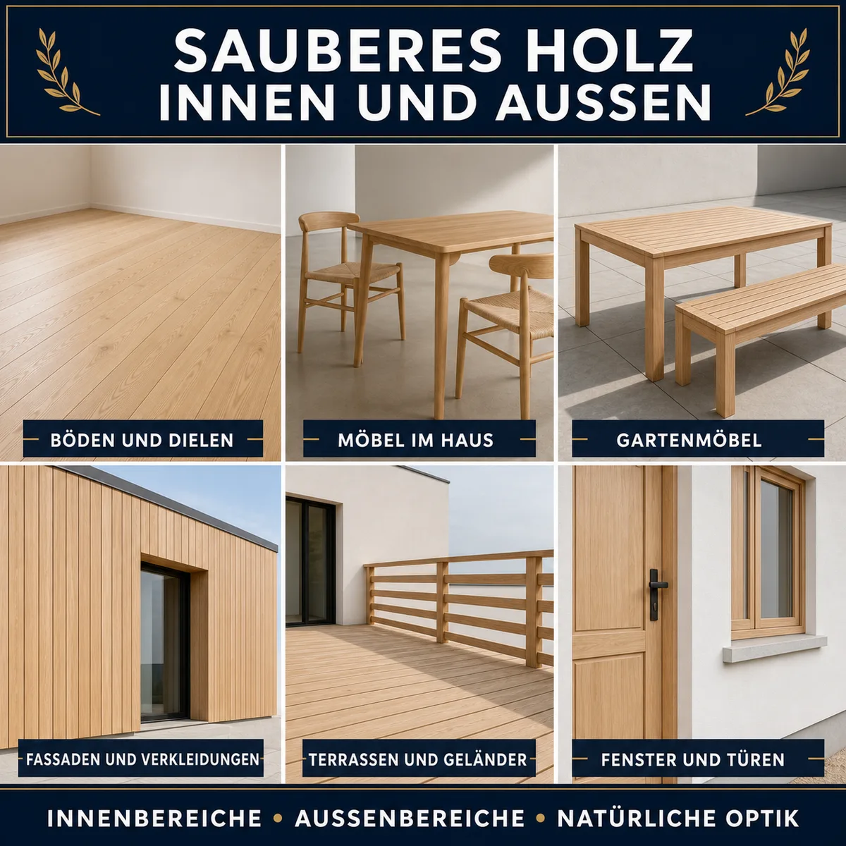 IZOMARK Reinigungsflüssigkeit Holz