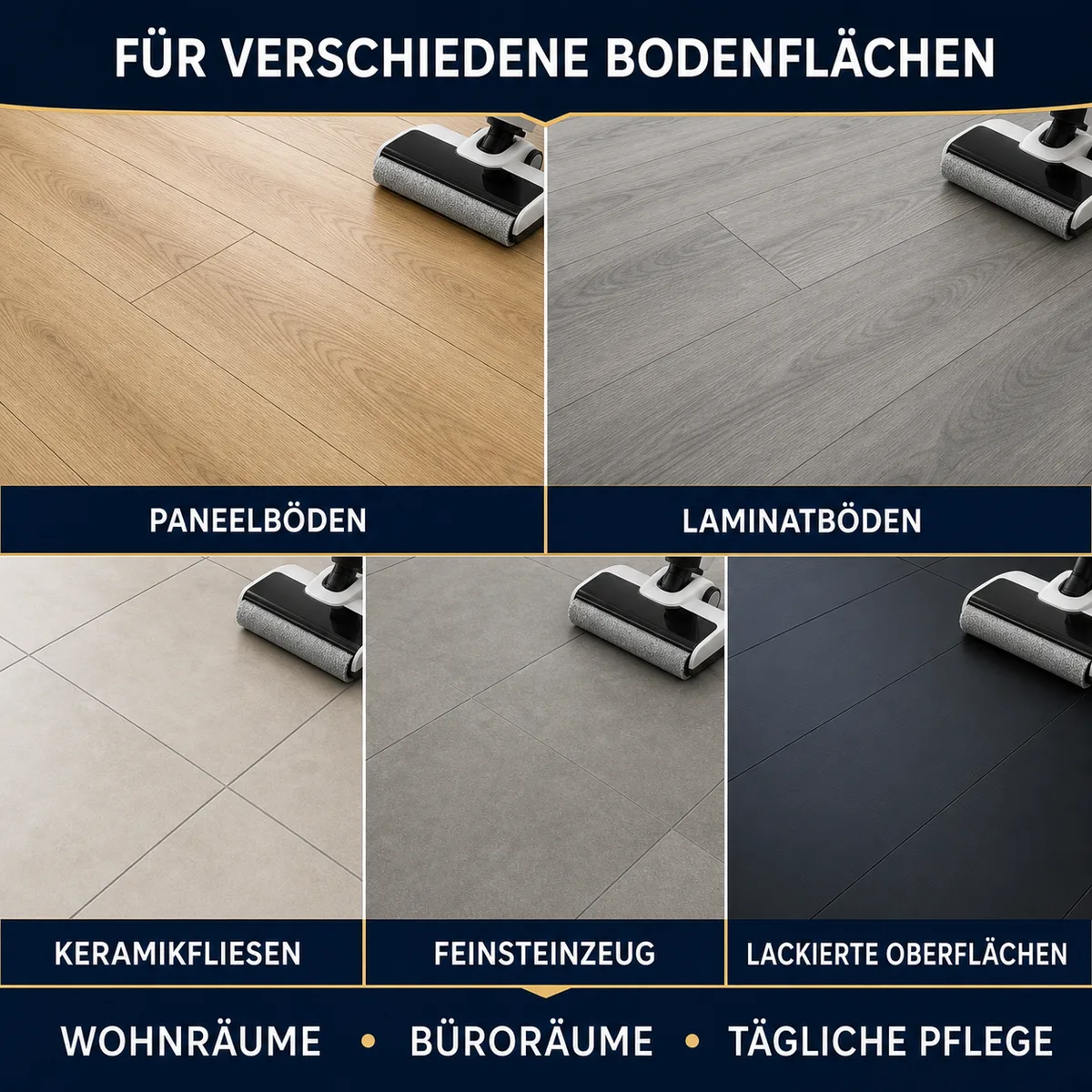 IZOMARK Reinigungsflüssigkeit Elektrowischer