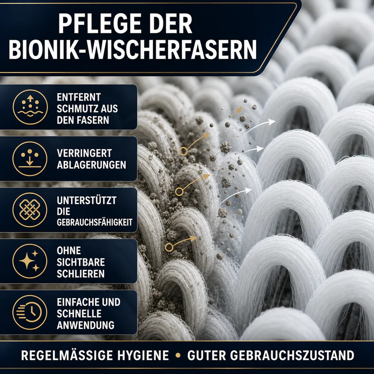 IZOMARK Reinigungsflüssigkeit Bionik-Wischer
