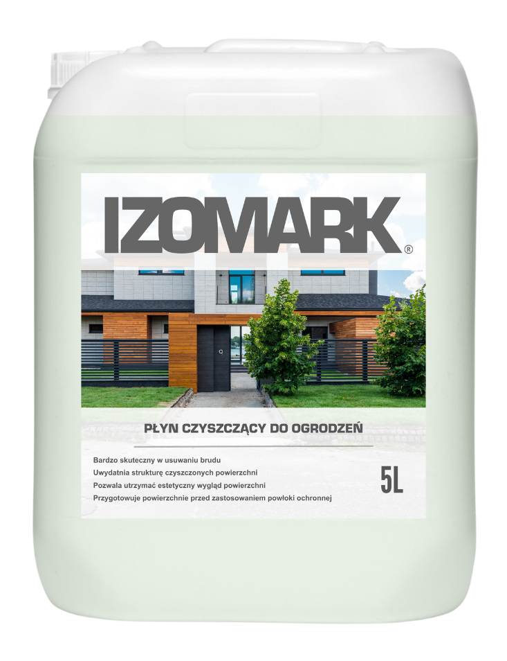 IZOMARK Reinigungsflüssigkeit Zaun