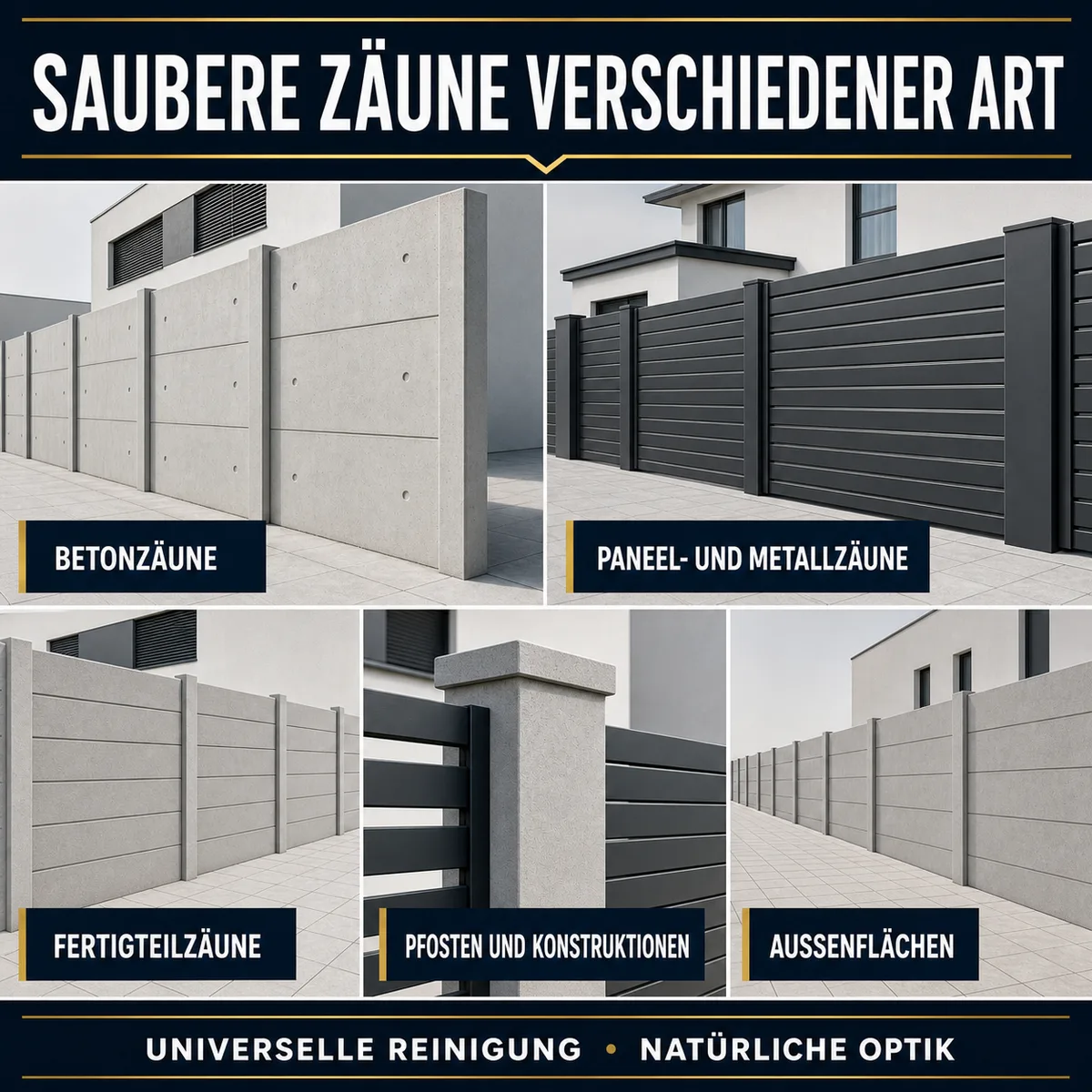IZOMARK Reinigungsflüssigkeit Zaun