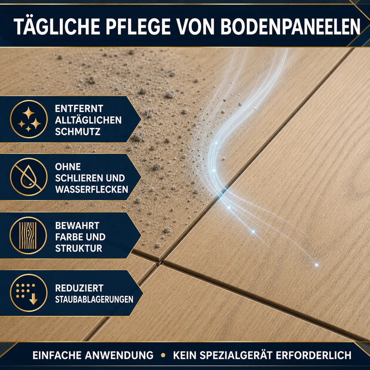 IZOMARK Reinigungsflüssigkeit Paneele