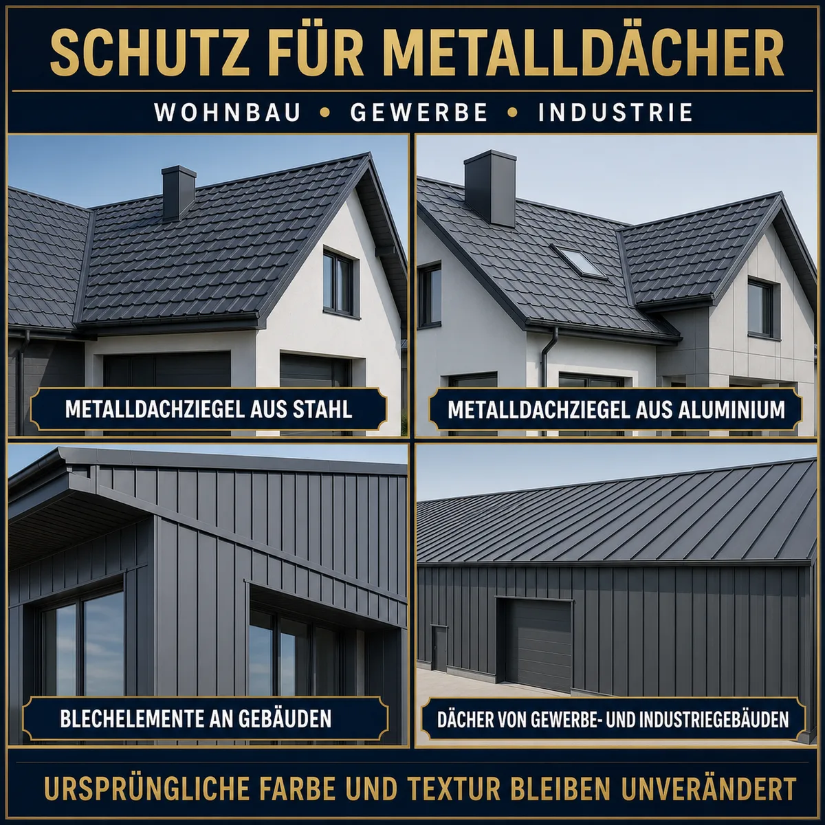 IZOMARK Schutzanstrich Metalldachziegel