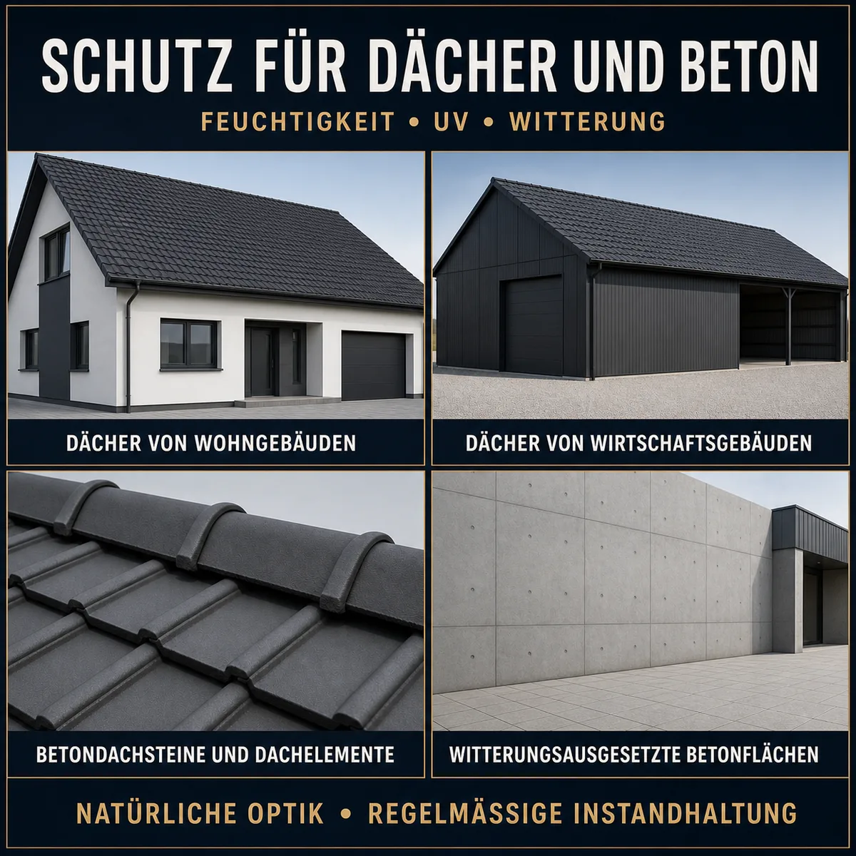 IZOMARK Schutzanstrich Betonziegel