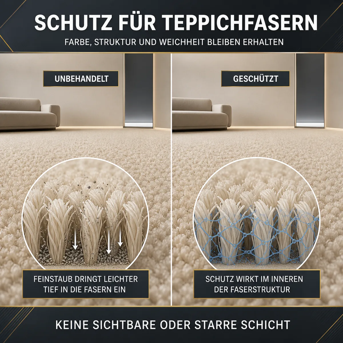 IZOMARK Schutzanstrich Teppich