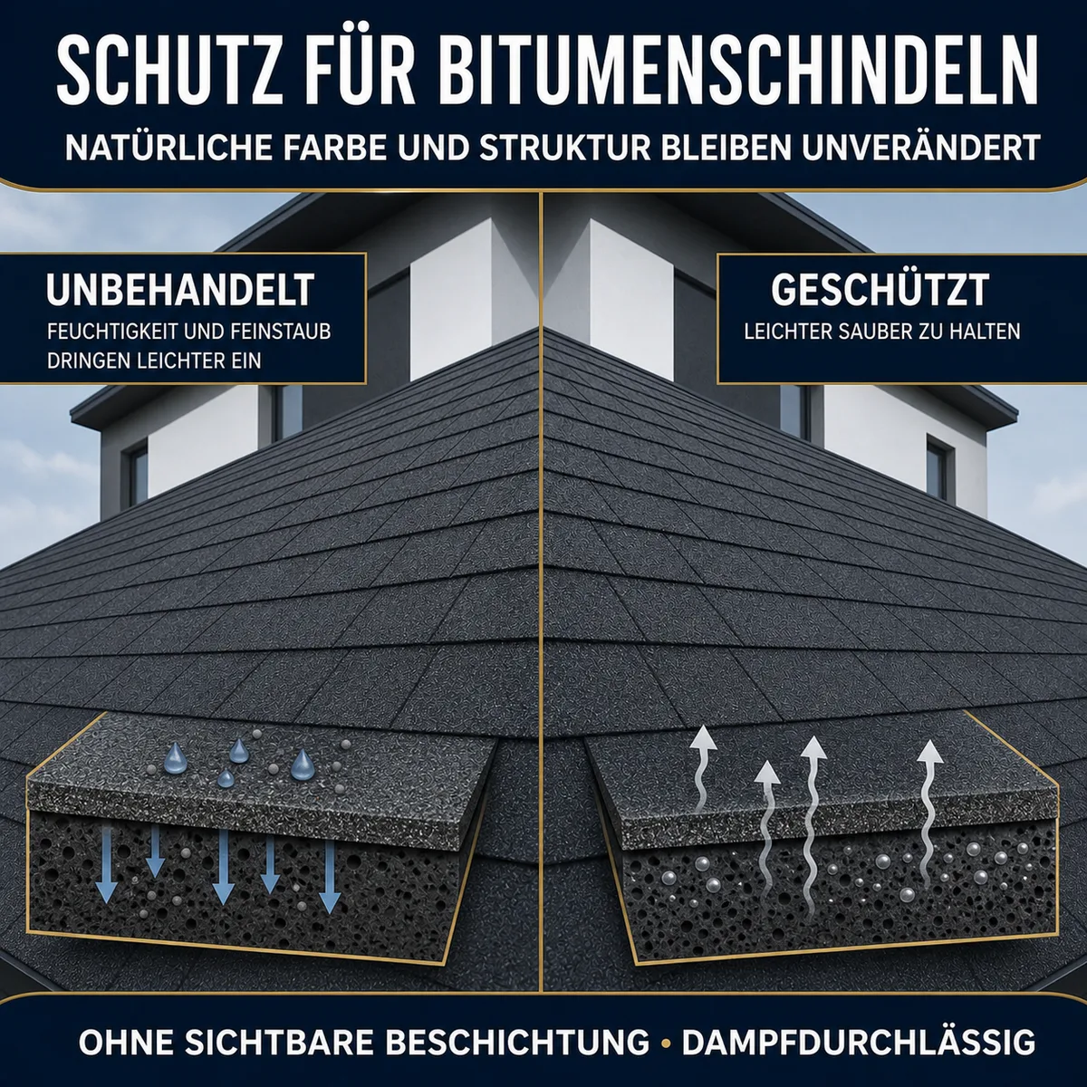 IZOMARK Schutzanstrich Bitumenschindel