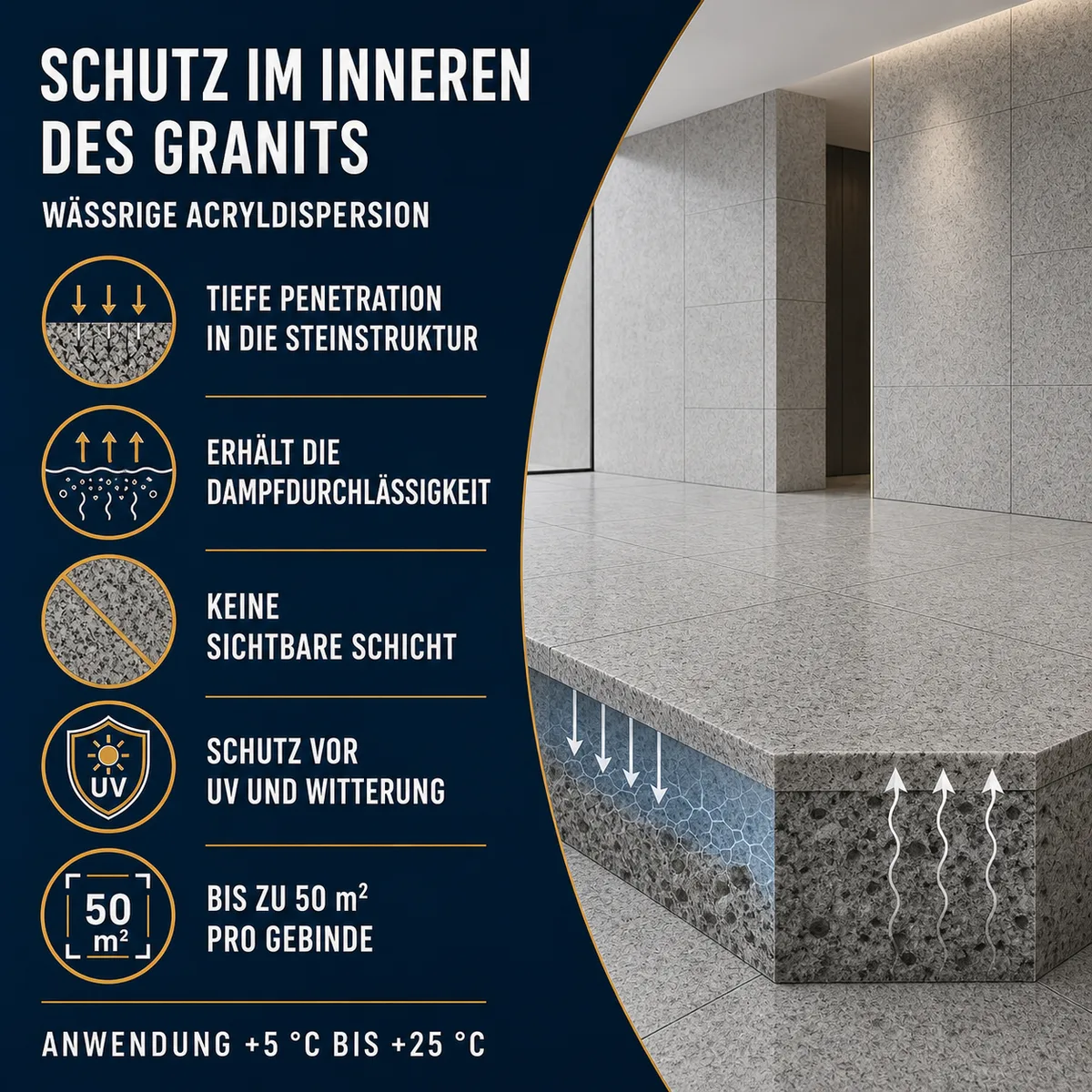 IZOMARK Schutzanstrich Granit