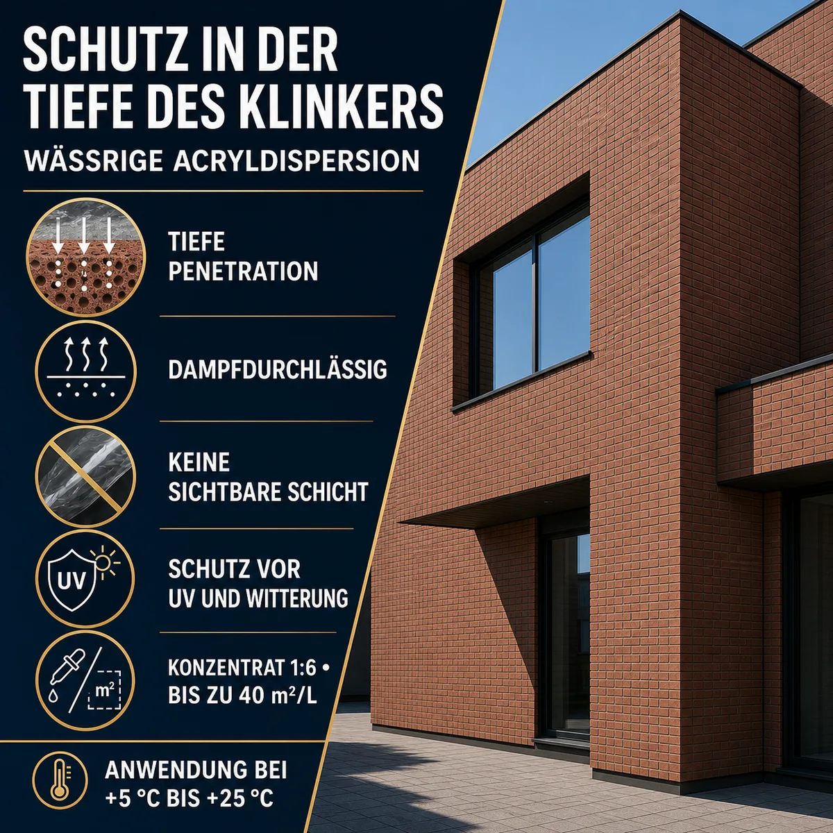 IZOMARK Schutzanstrich Klinker