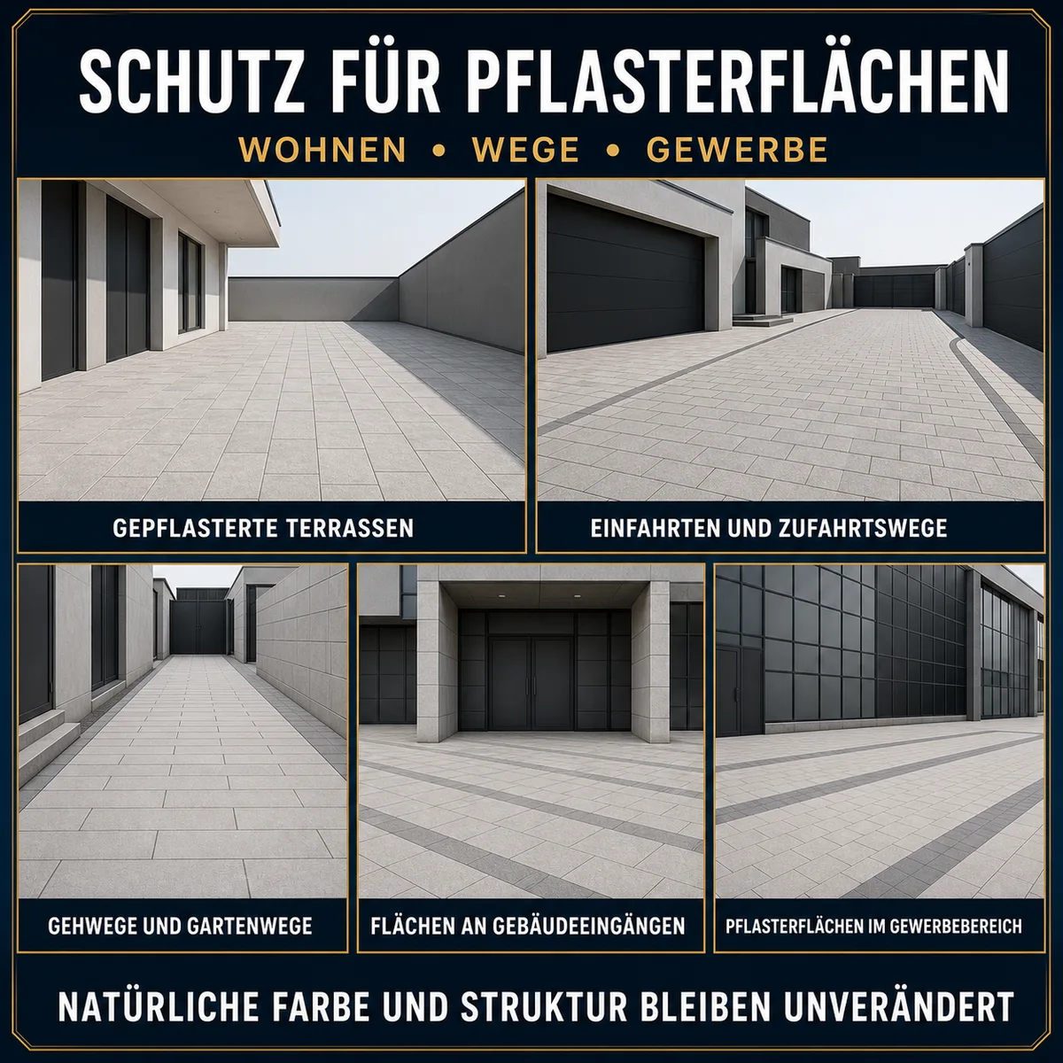 IZOMARK Schutzanstrich Pflasterstein