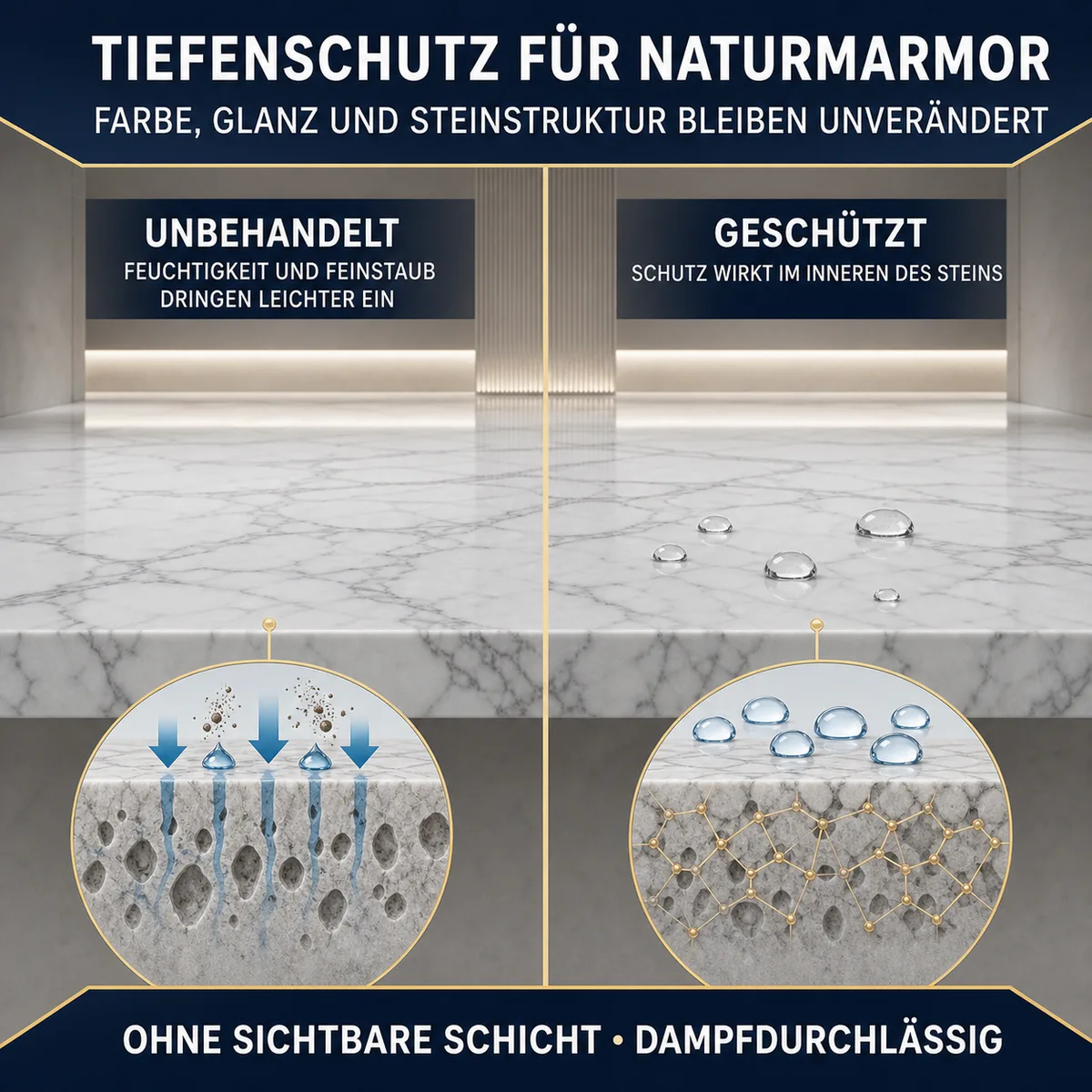 IZOMARK Schutzanstrich Marmor