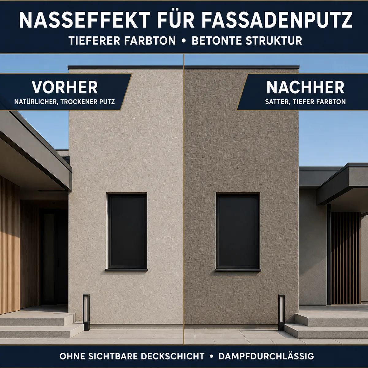 IZOMARK Schutzanstrich feuchter Fassadenputz