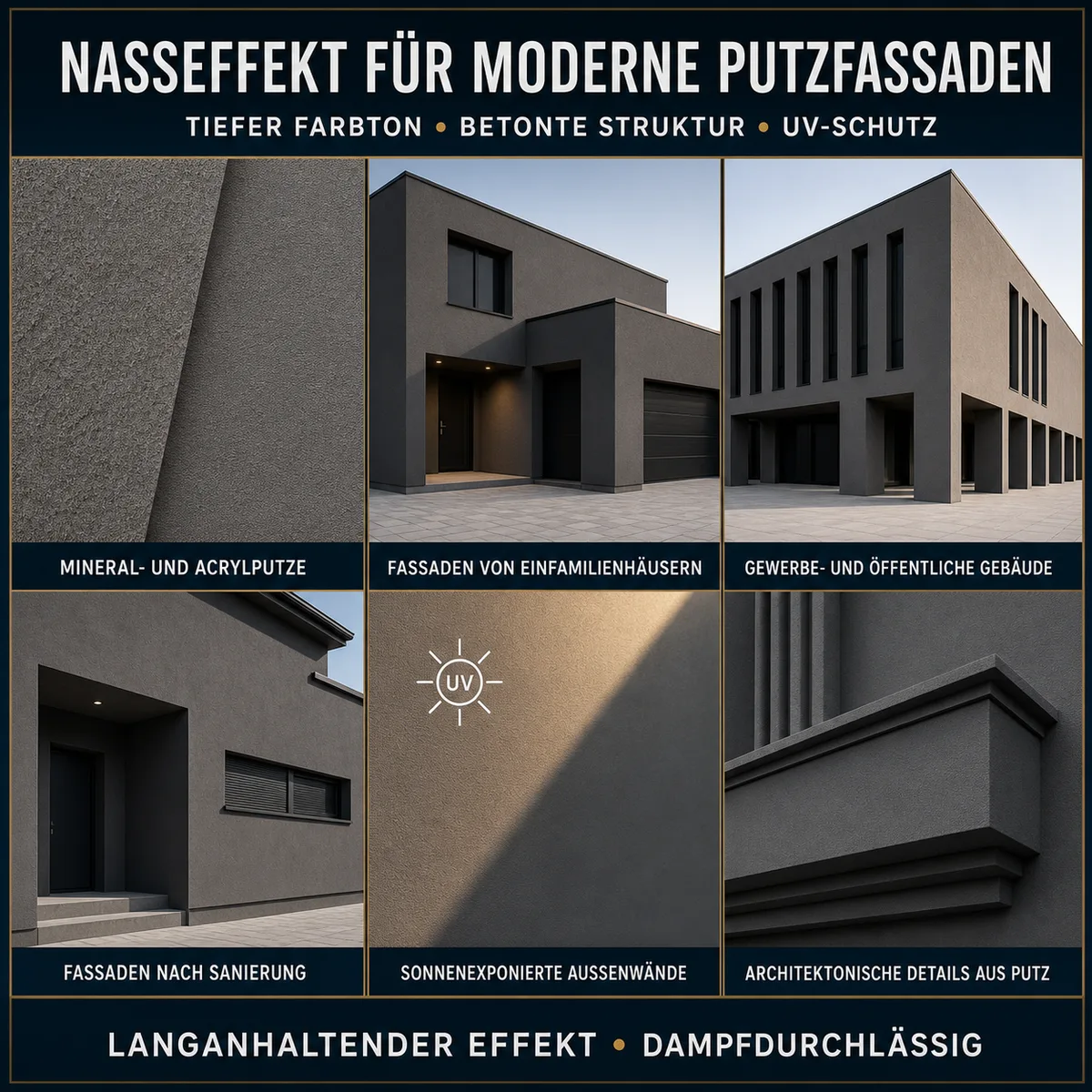 IZOMARK Schutzanstrich feuchter Fassadenputz
