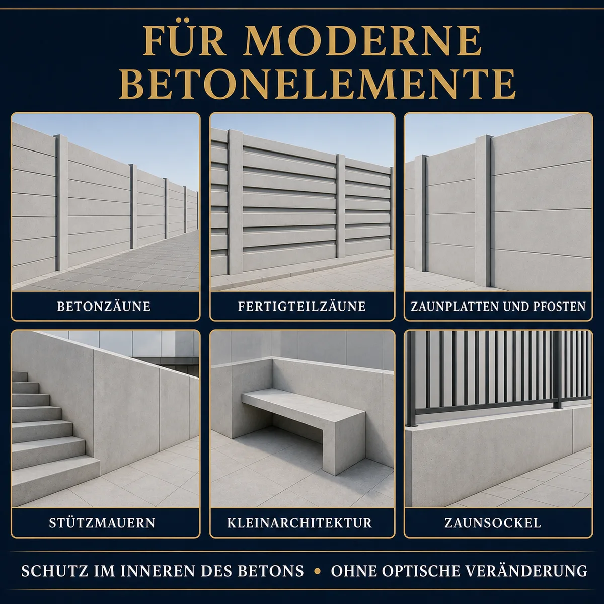 IZOMARK Schutzanstrich Betonzaun