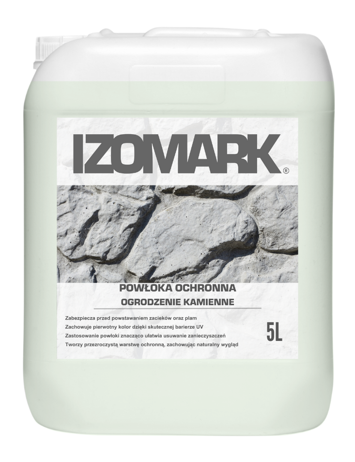IZOMARK Schutzanstrich Steinzaun