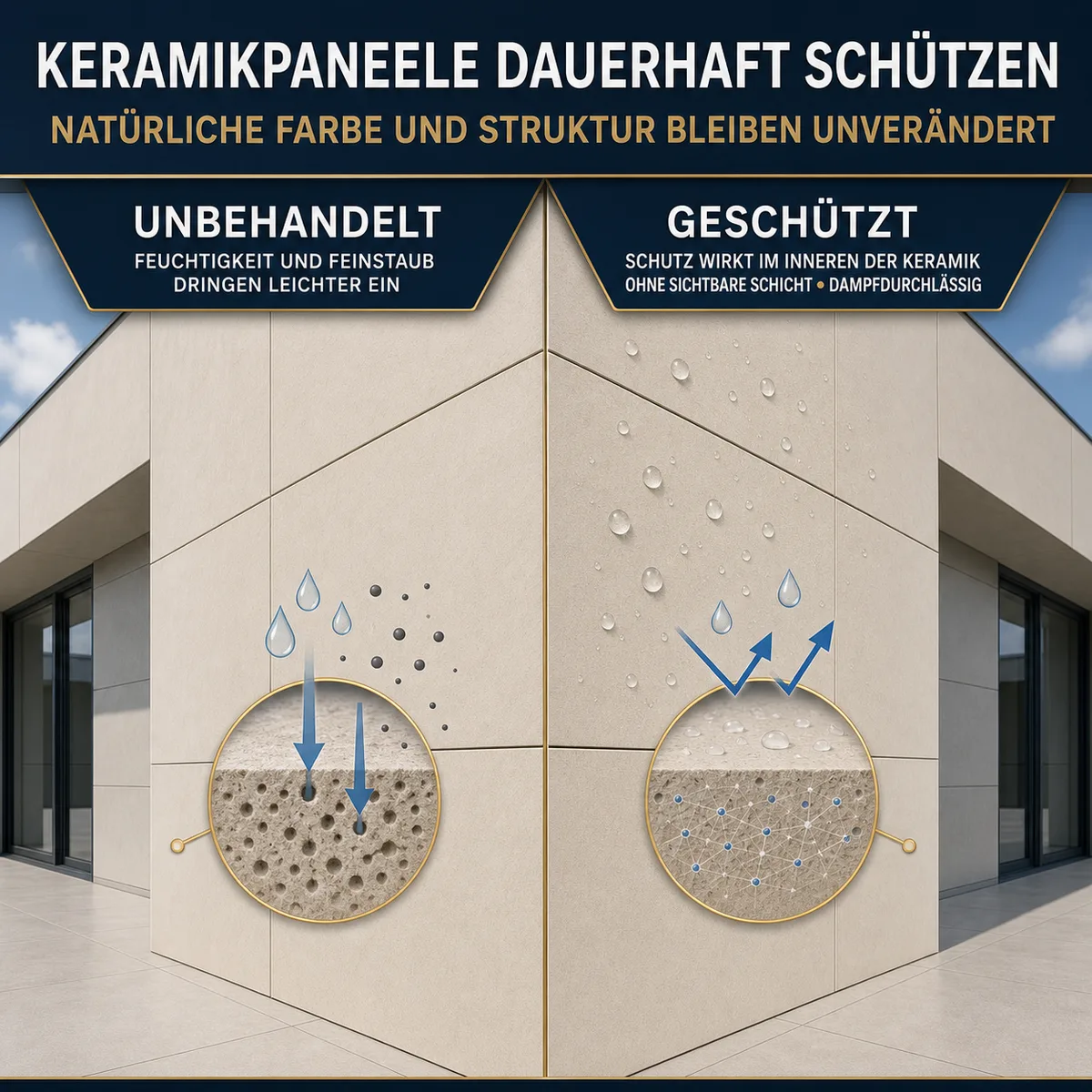 IZOMARK Schutzanstrich Keramikpaneele
