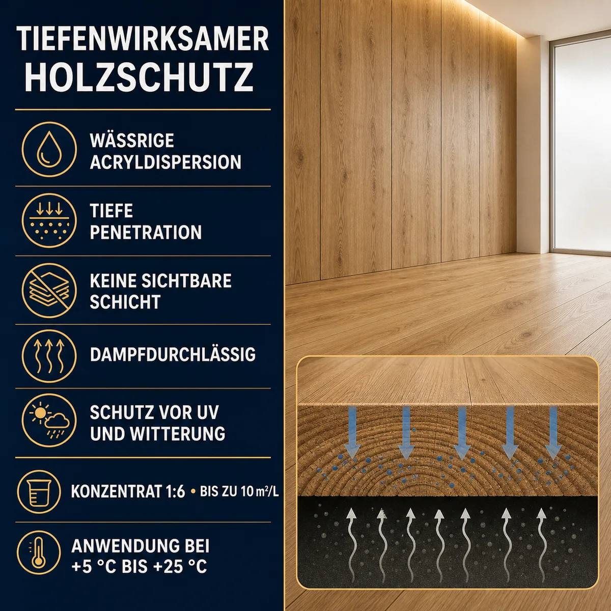 IZOMARK Schutzanstrich Paneele