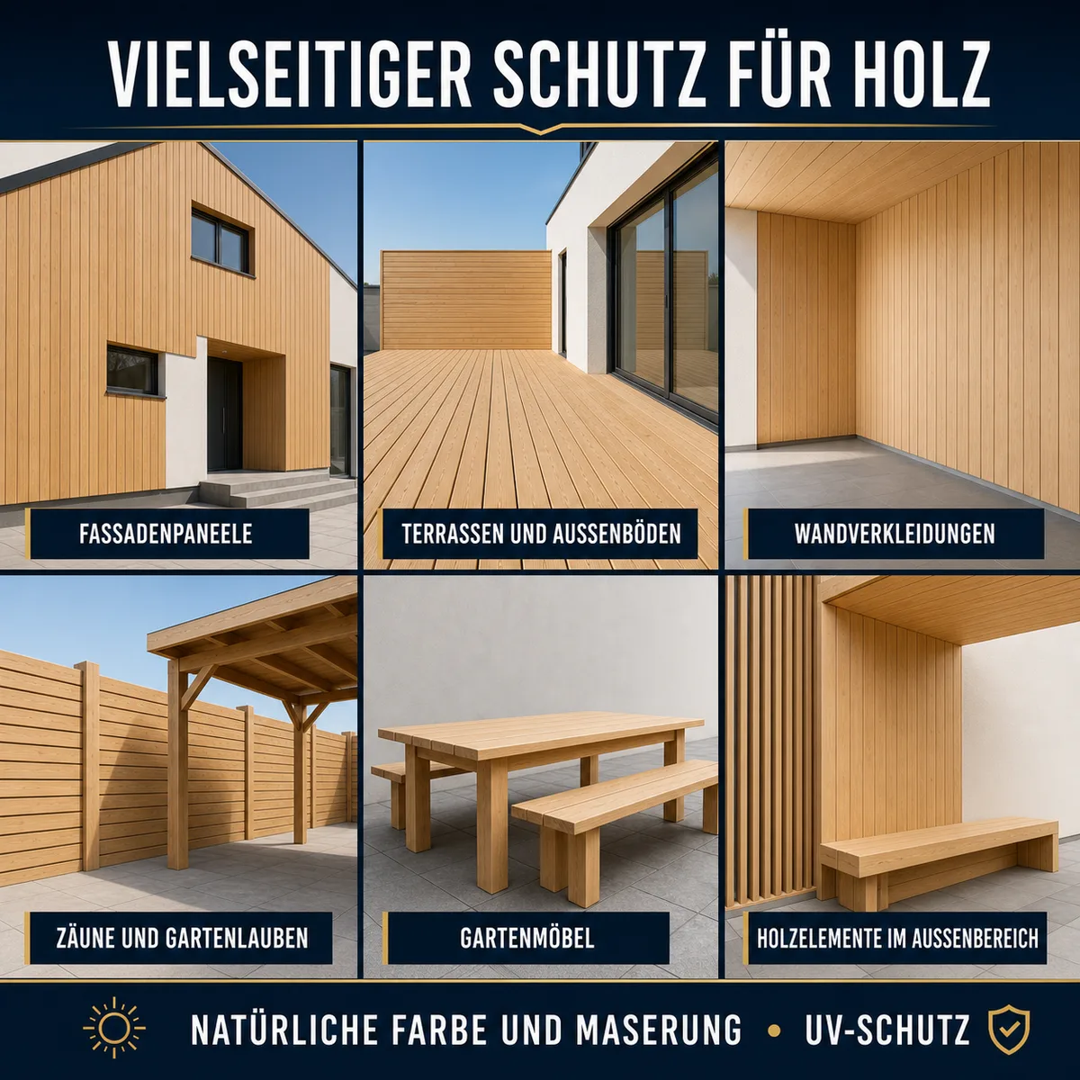 IZOMARK Schutzanstrich Holzpaneele