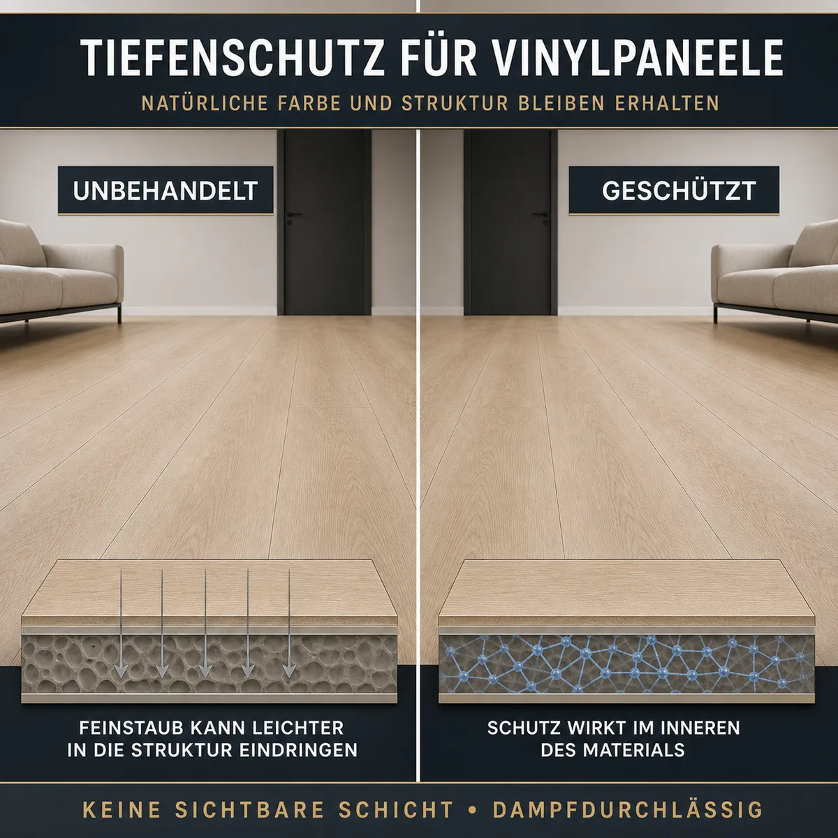 IZOMARK Schutzanstrich Vinylpaneele