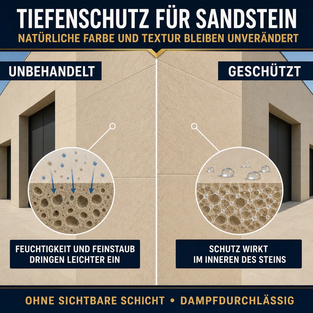 IZOMARK Schutzanstrich Sandstein