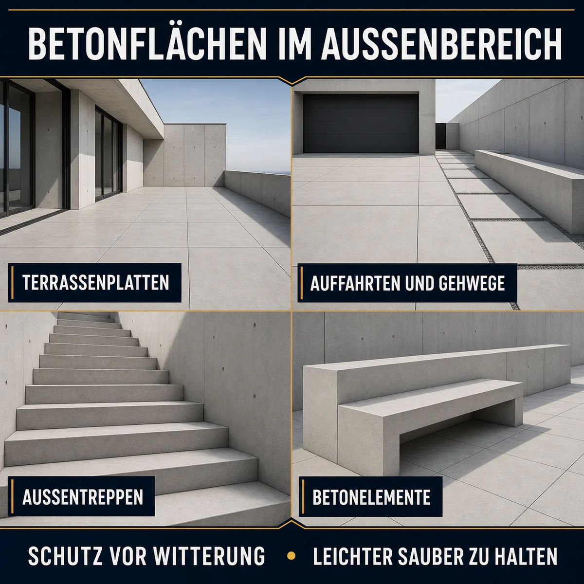 IZOMARK Schutzanstrich Betonterrassenfliesen