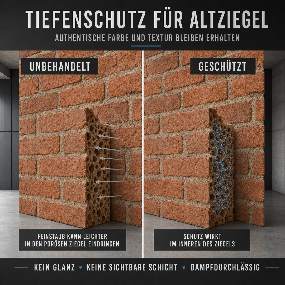 IZOMARK Schutzanstrich alte Ziegel