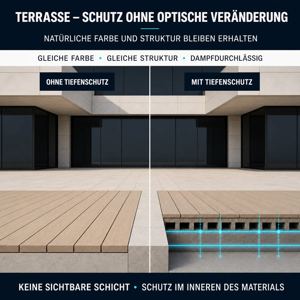 IZOMARK Schutzschicht Terrasse
