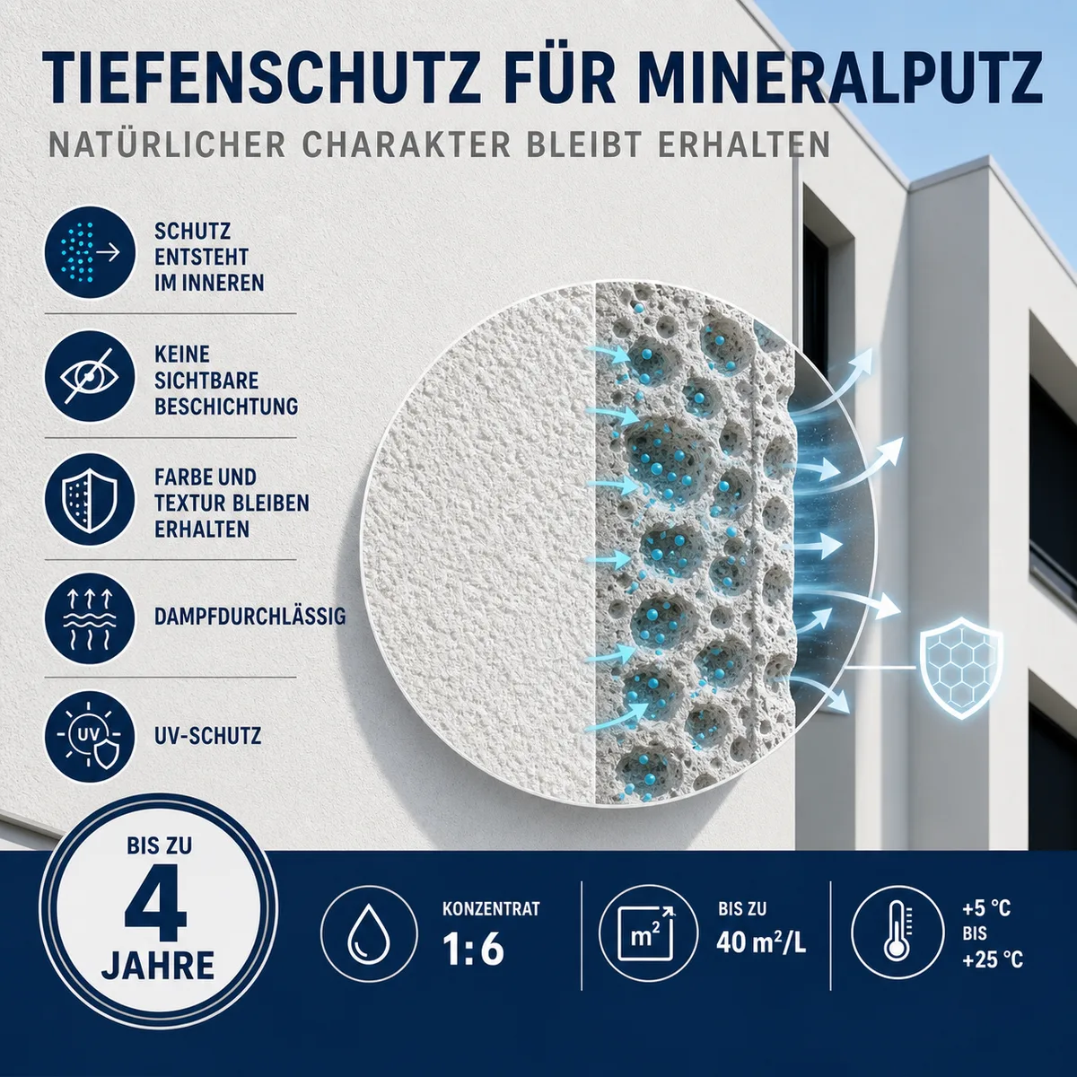 IZOMARK Schutzschicht Mineralputz