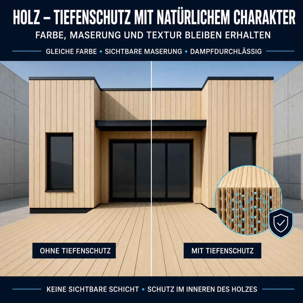 IZOMARK Ölanstrich für Holz
