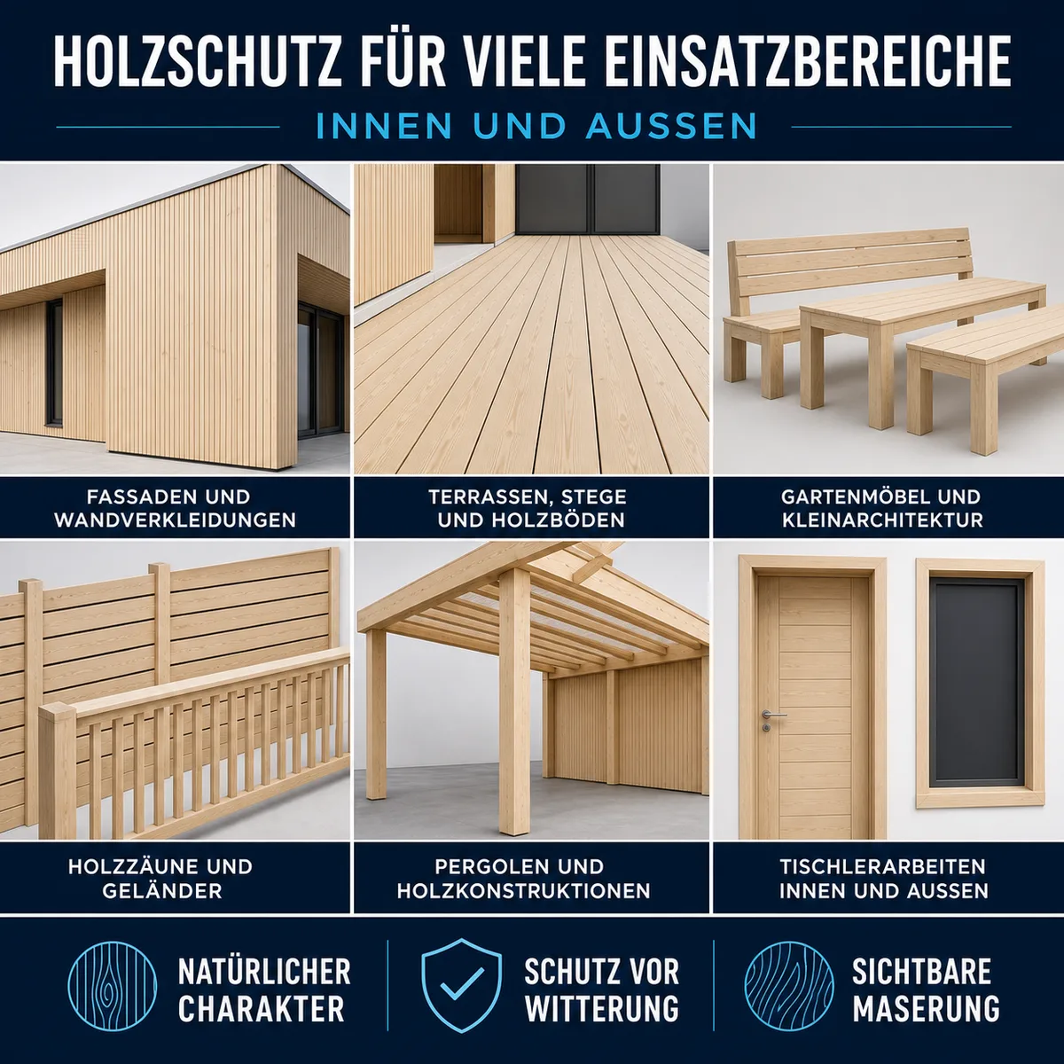 IZOMARK Ölanstrich für Holz