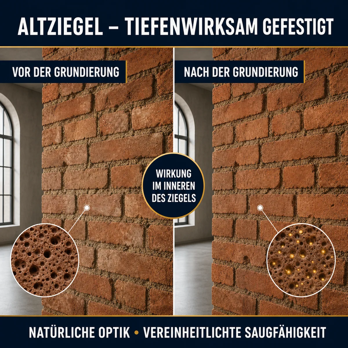 IZOMARK Grundierungsmittel altes Mauerwerk